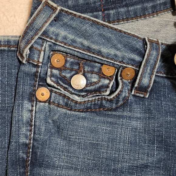True Religion Vintage Women's Straight Leg Jeans Size: 25 - Picture 2 of 11